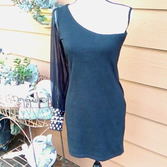 AX One Shoulder Dress - Picture 1 of 7